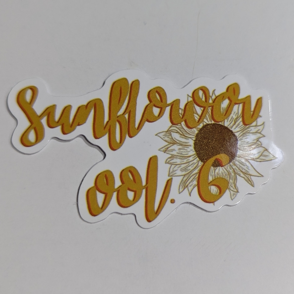 Sunflower Sticker
